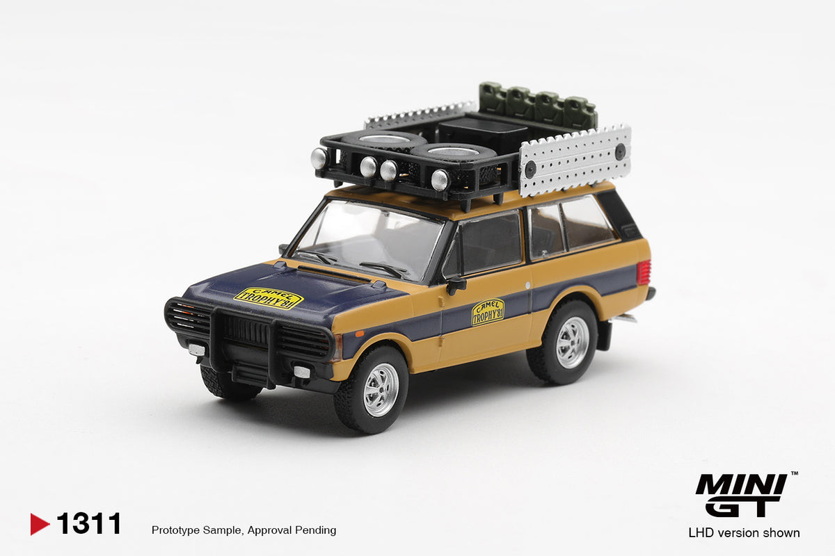 Mini GT 1311 Range Rover 1981 Camel Trophy Sumatra N.Sudmann & F.Hofmann