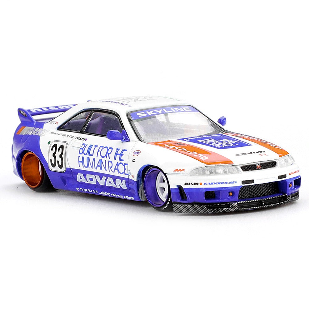 Mini GT Kaido House 213 Nissan Skyline GTR R33 BFTHR V1