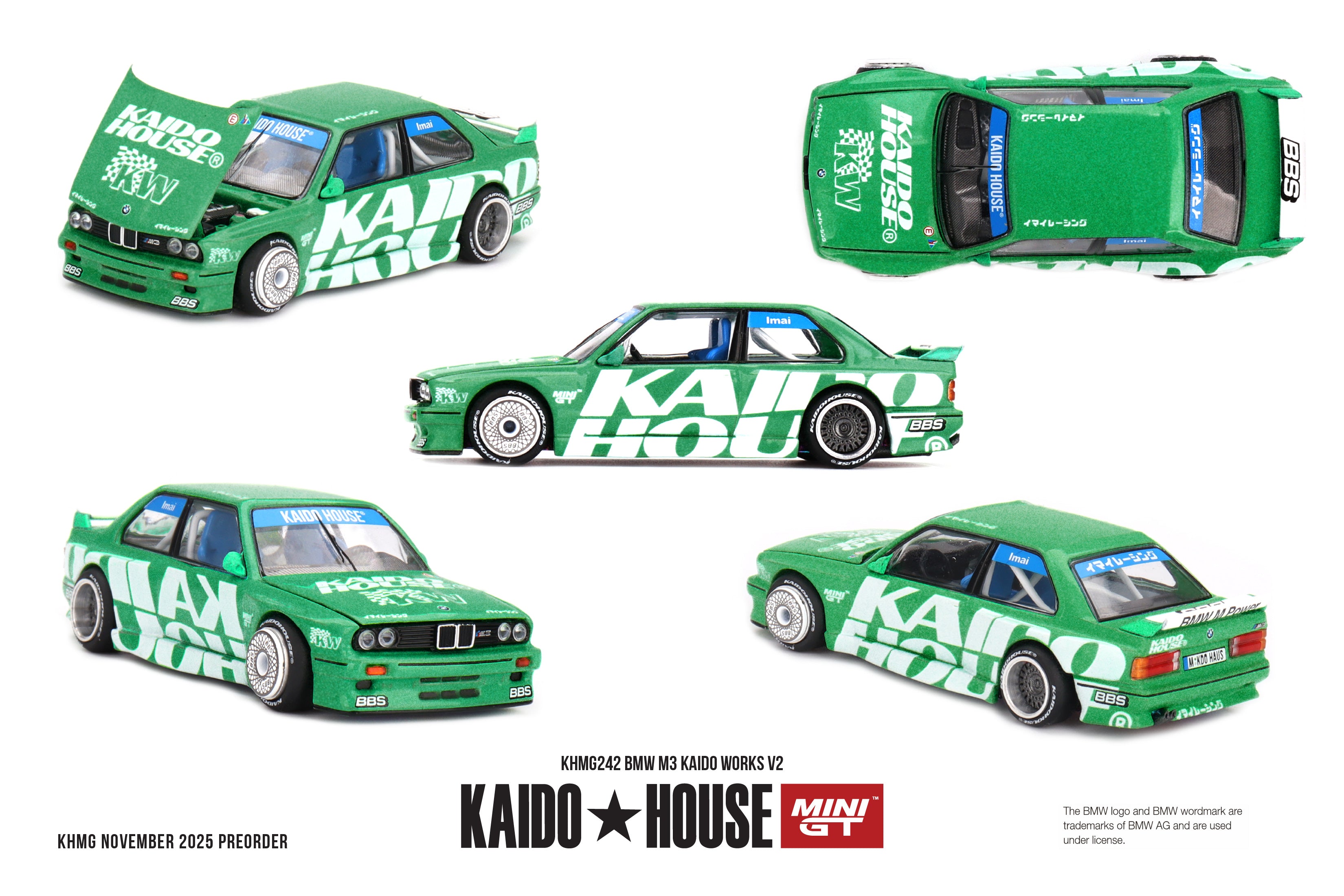 Mini GT Kaido House 242 BMW M3 Kaido Works V2
