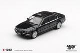 Mini GT 1242 BMW 750IL Black Sapphire