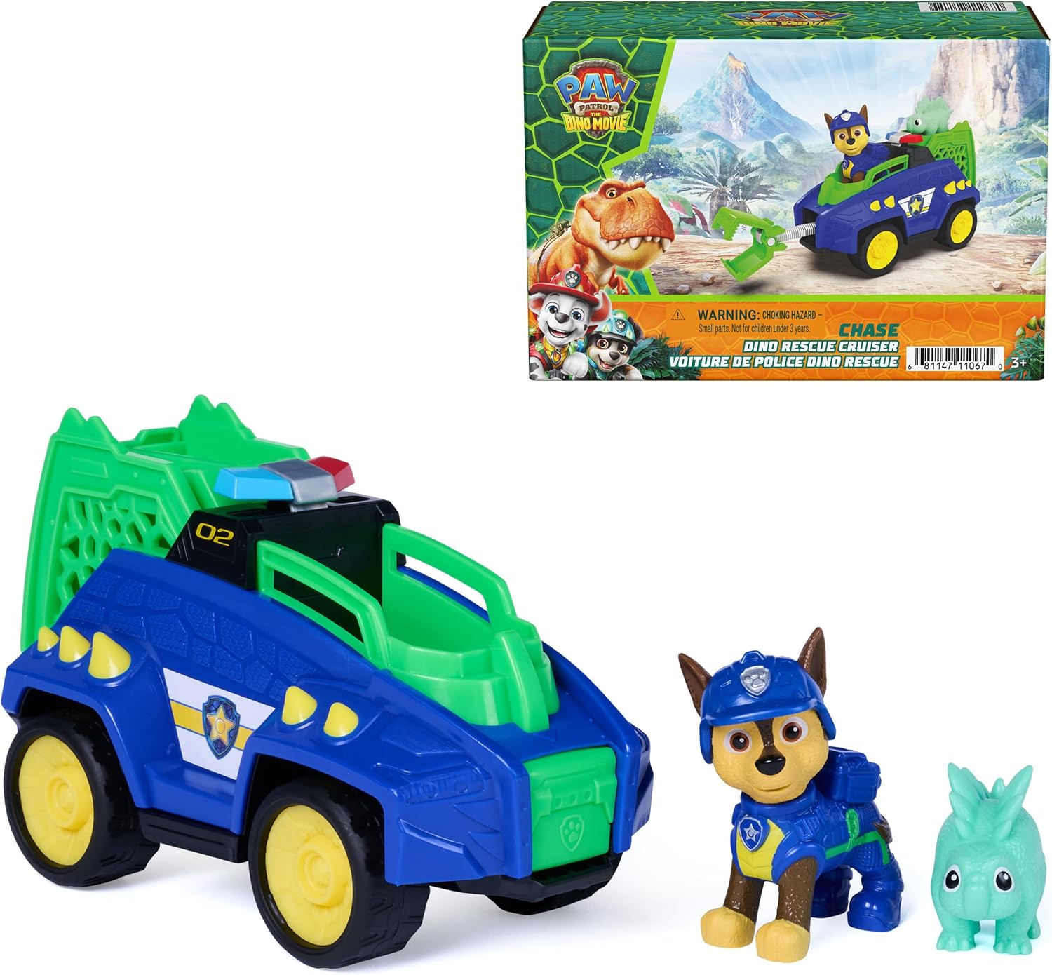 Paw Patrol The Dino Movie Chase Dino Rescue Cruiser
