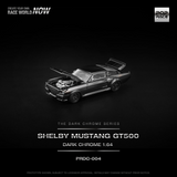 POP RACE PRDC004 Shelby Dark Mustang GT500 Dark Chrome