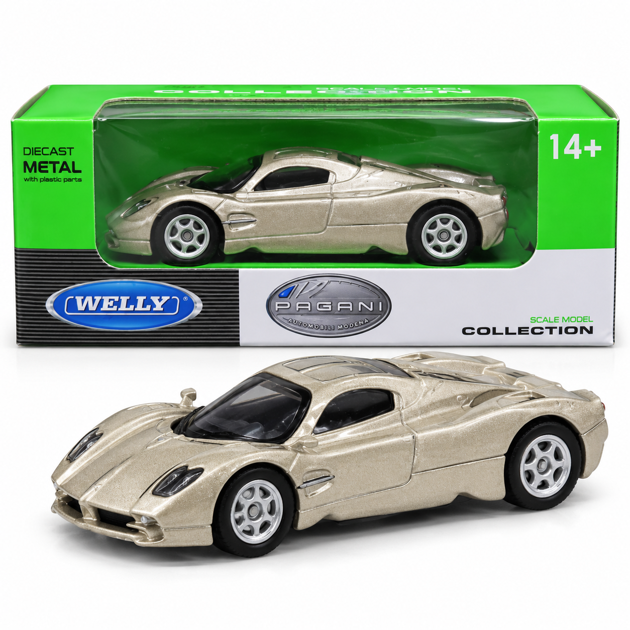 Welly: Pagani Utopia - Light Gold