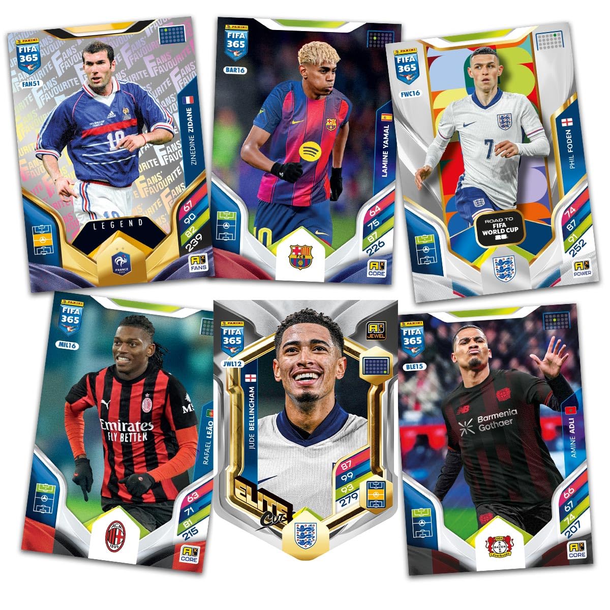 Panini Fifa 365 Adrenalyn XL 2026 Trading Cards Booster Pack