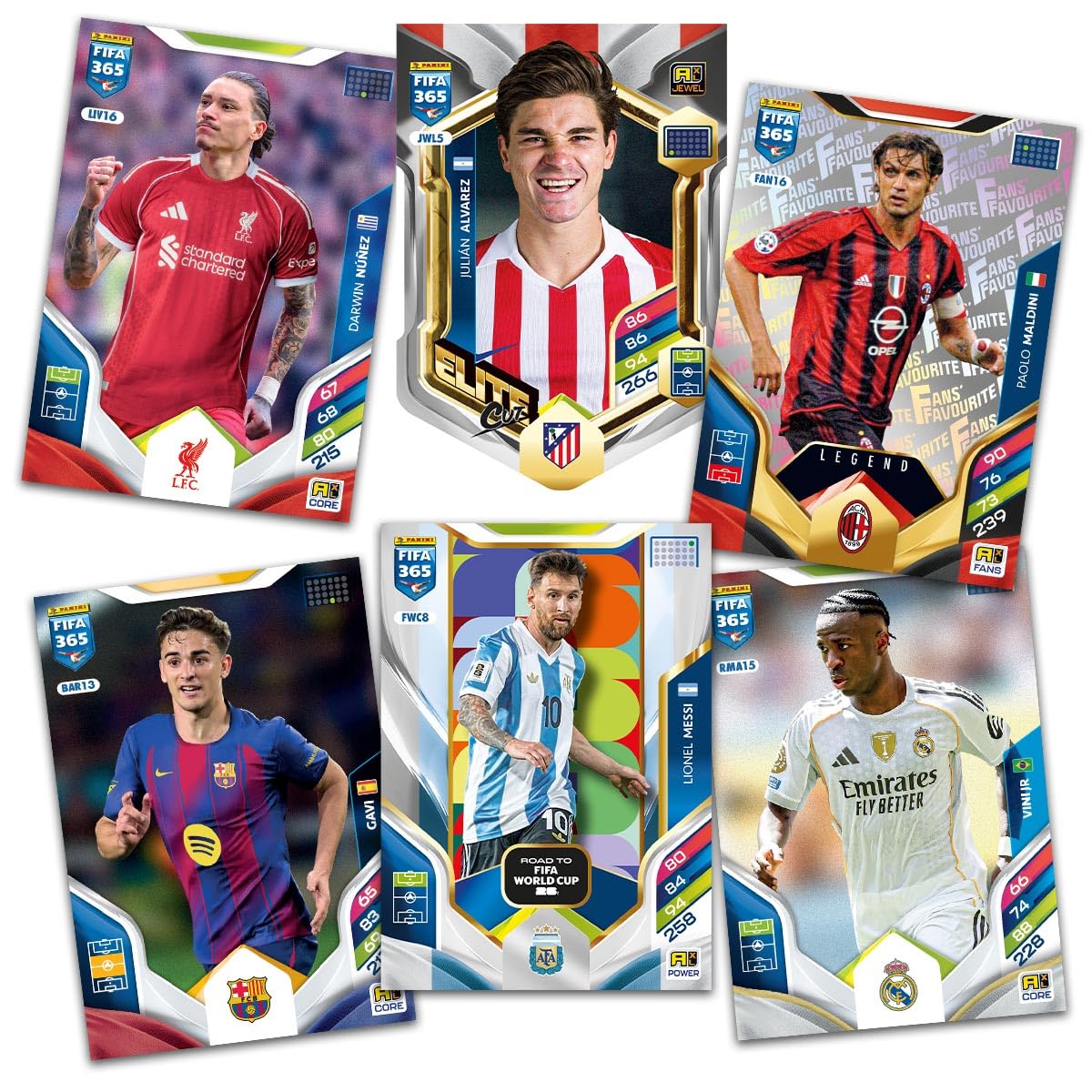 Panini Fifa 365 Adrenalyn XL 2026 Trading Cards Booster Pack