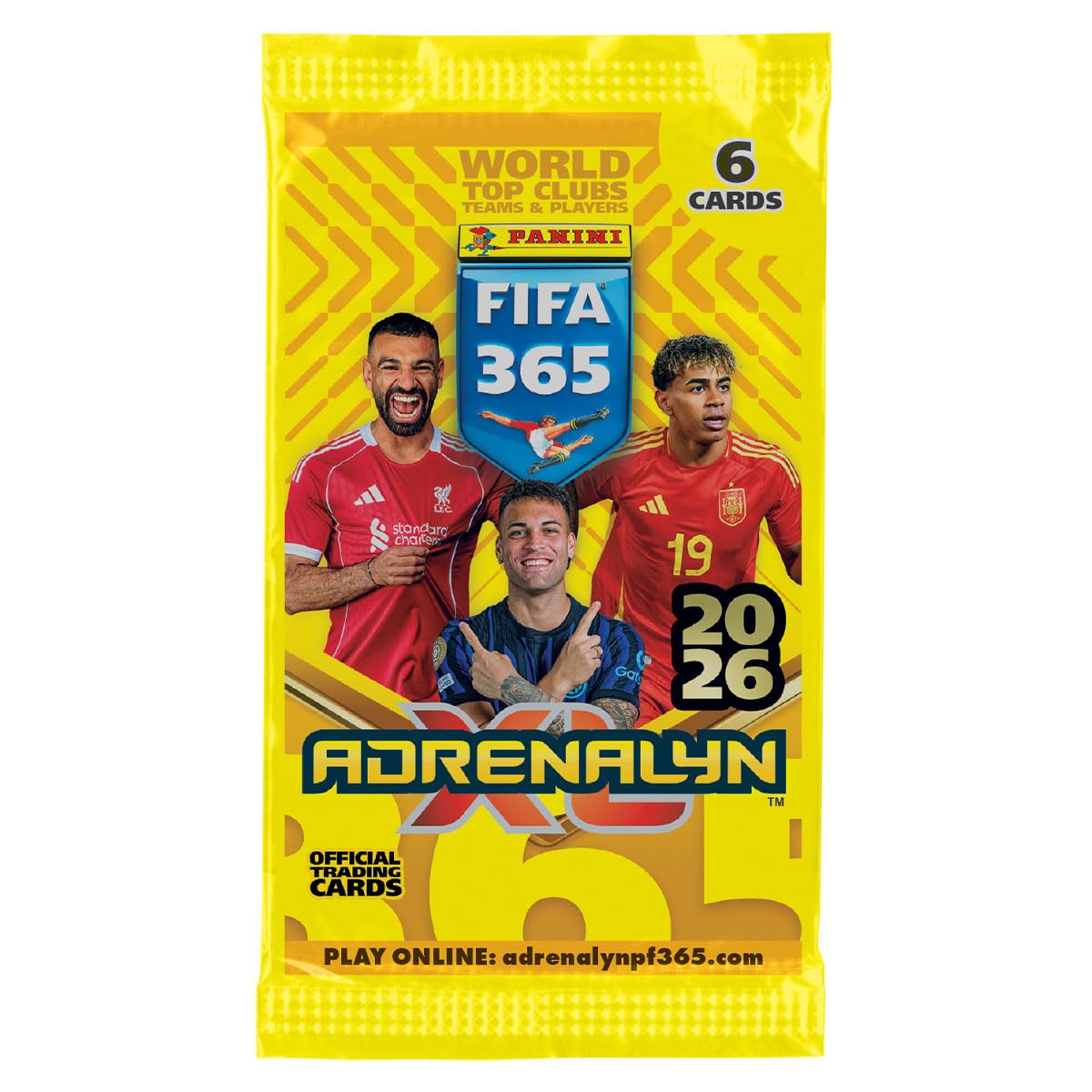 Panini Fifa 365 Adrenalyn XL 2026 Trading Cards Booster Pack