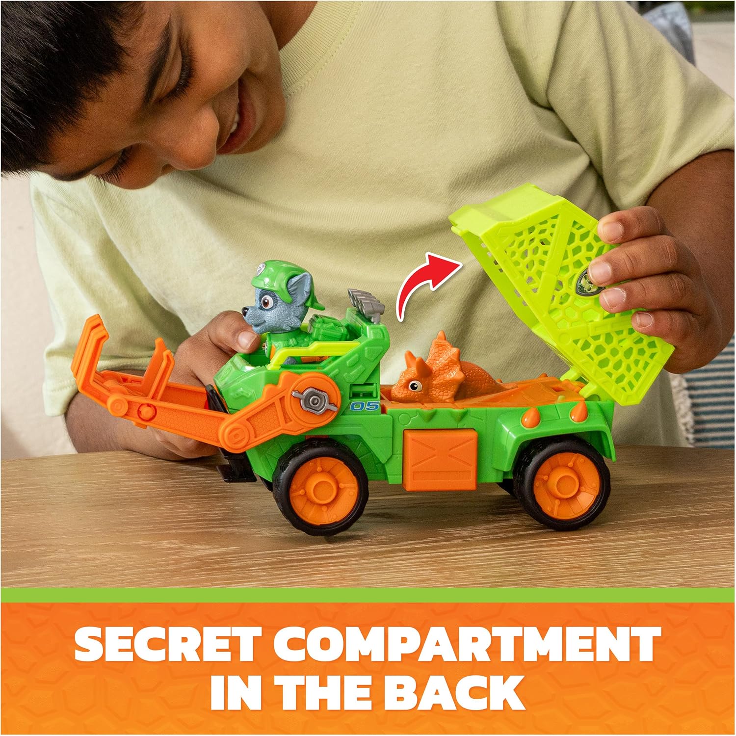 Paw Patrol The Dino Movie Marshall Dino Rescue Firetruck