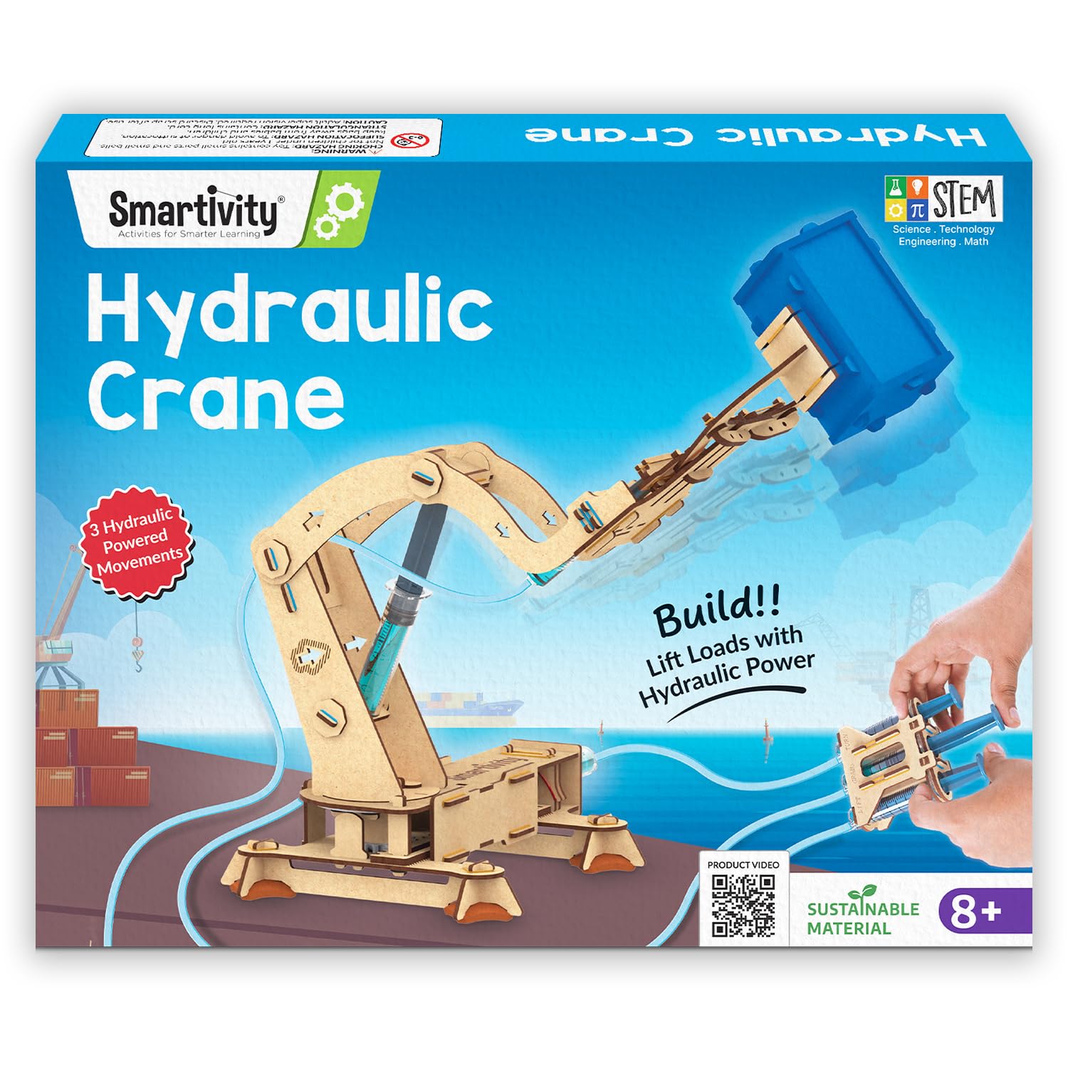 Smartivity Hydraulic Crane