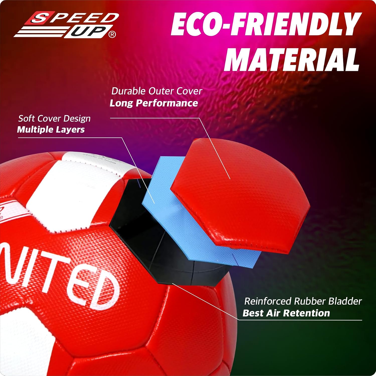 Speed Up Football Combo Set- United