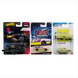 Hot Wheels F1 Oracle Red Bull Racing, Pantone Custom '69 Volkswagen Squareback And Neon Speeders Volvo 850 Estate