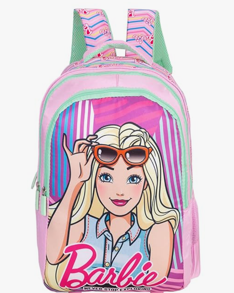 Striders Barbie School Bag 16 Inches