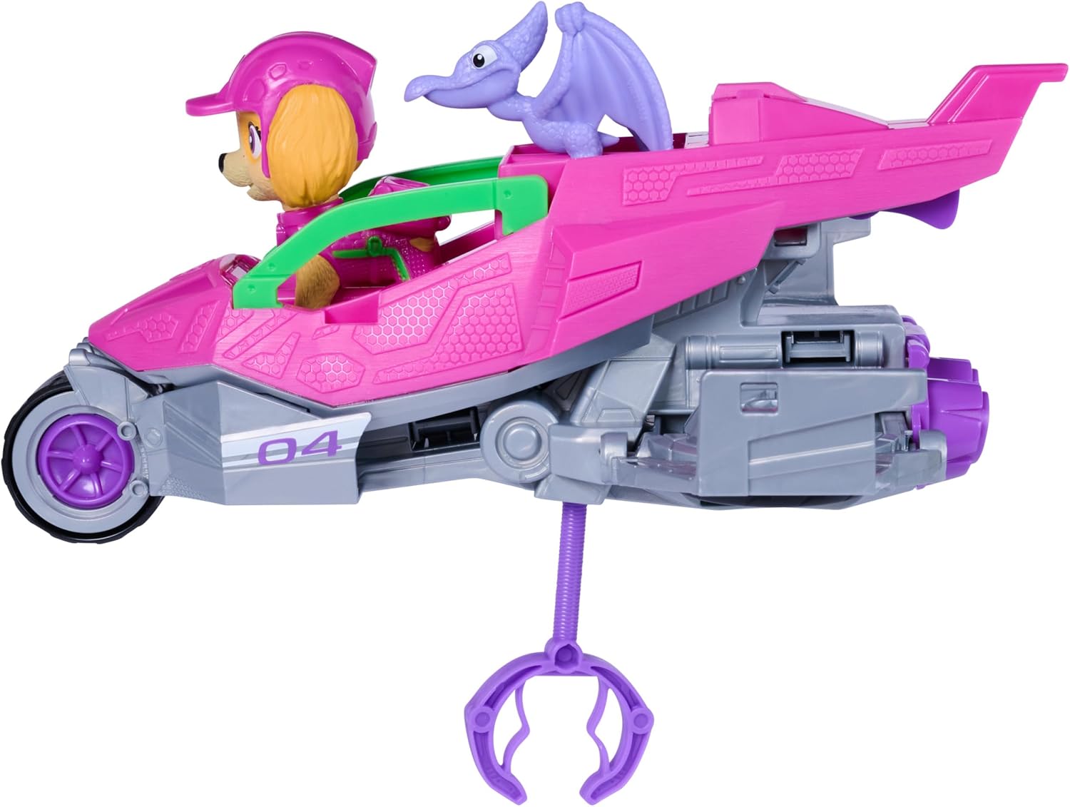 Paw Patrol The Dino Movie Skye Dino Rescue Jet & Action Figure Set