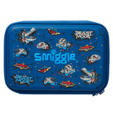 Smiggle  Fly High Hardtop Double Up Pencil Case Navy