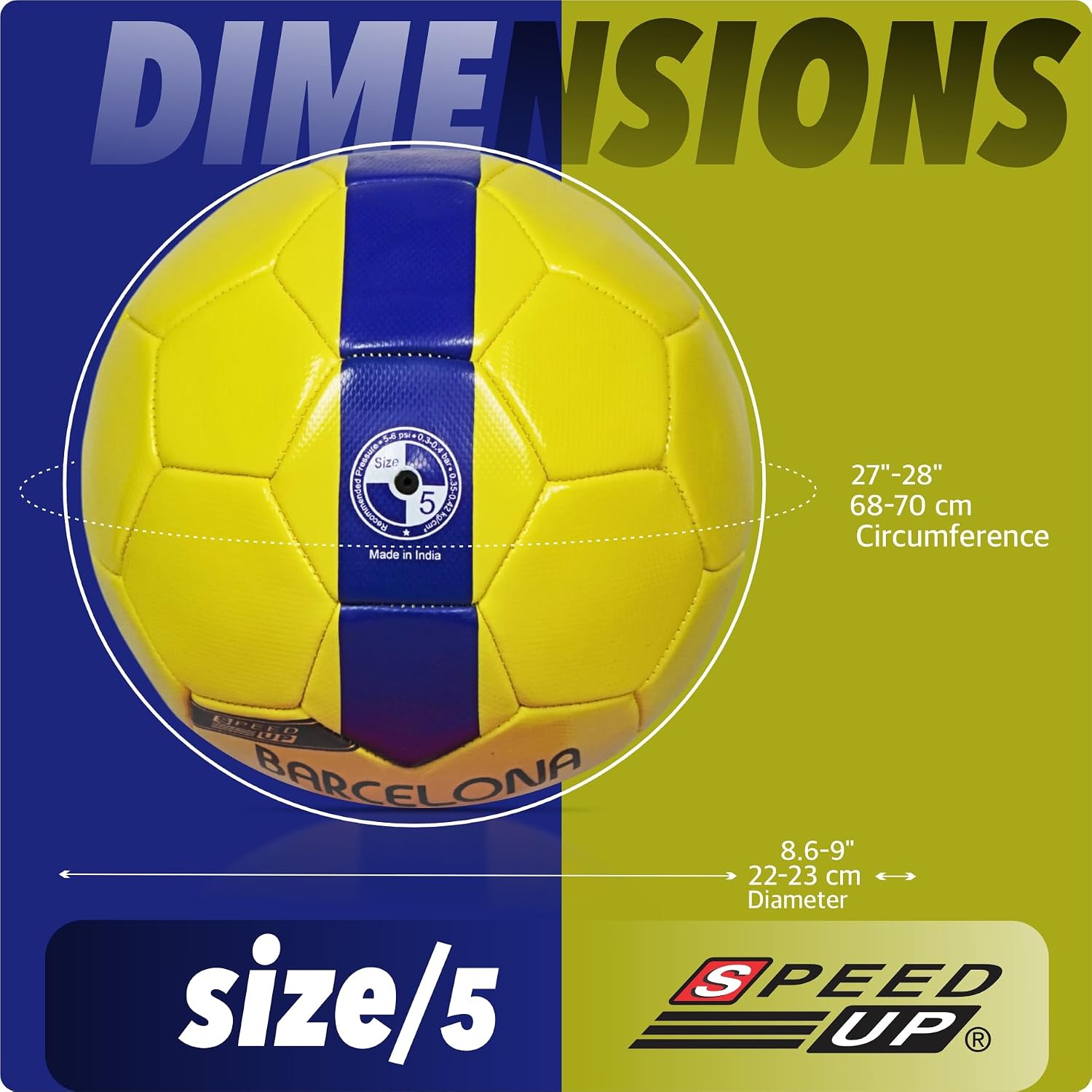 Speed Up Football Combo Set- Barcelona