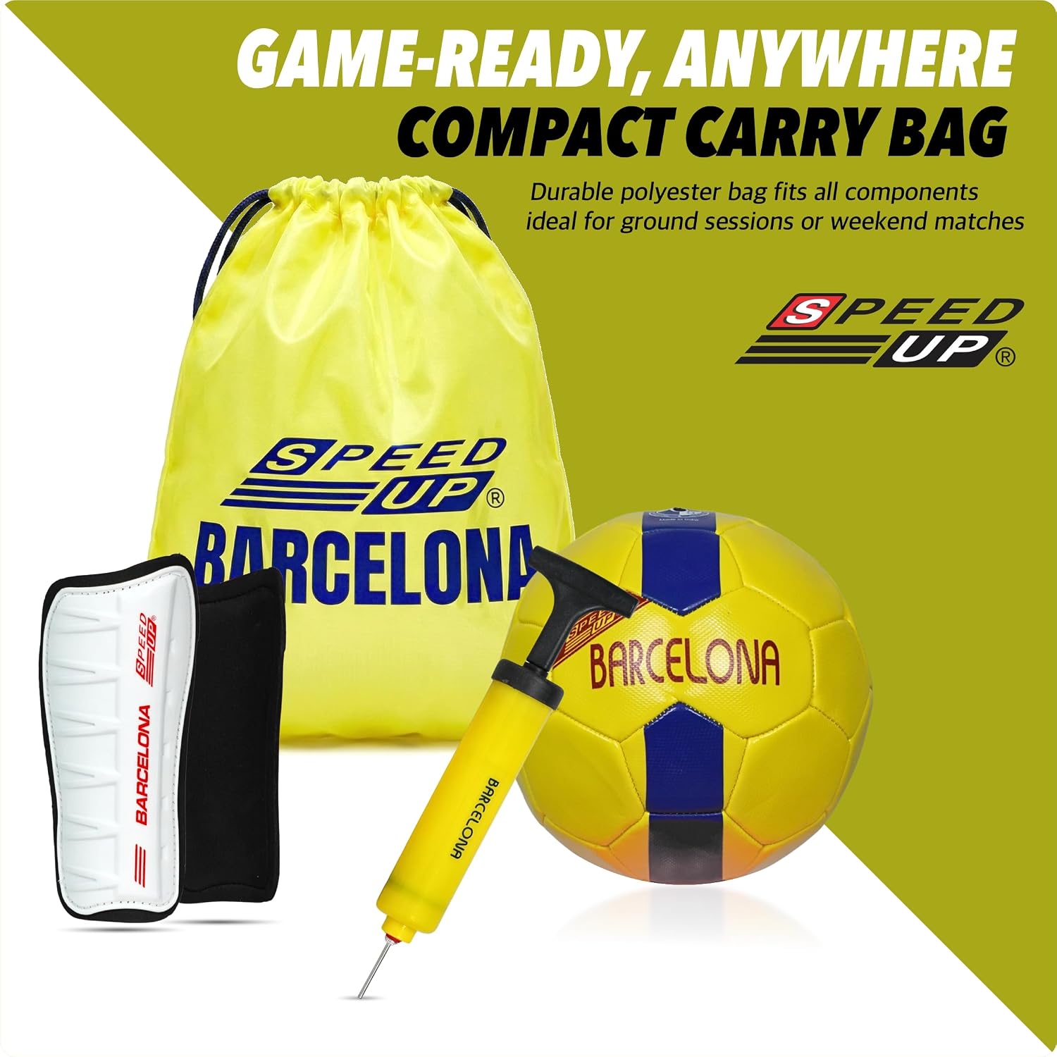 Speed Up Football Combo Set- Barcelona