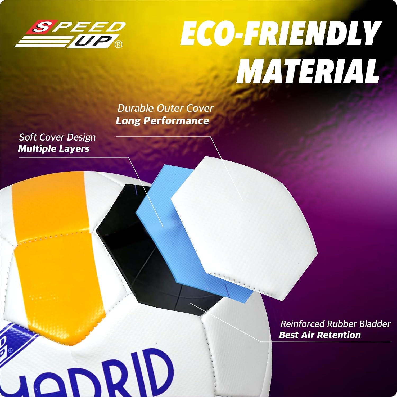 Speed Up Football Combo Set- Madrid