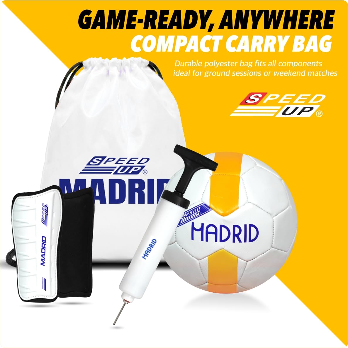 Speed Up Football Combo Set- Madrid