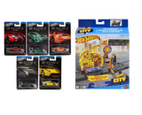 Hot Wheels 2026 Exotics Silver Series and HW City - Slice Up & Go Trackset