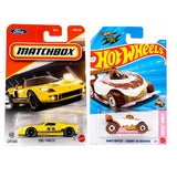 Matchbox 2005 Ford GT and Hot Wheels Donut Drifter
