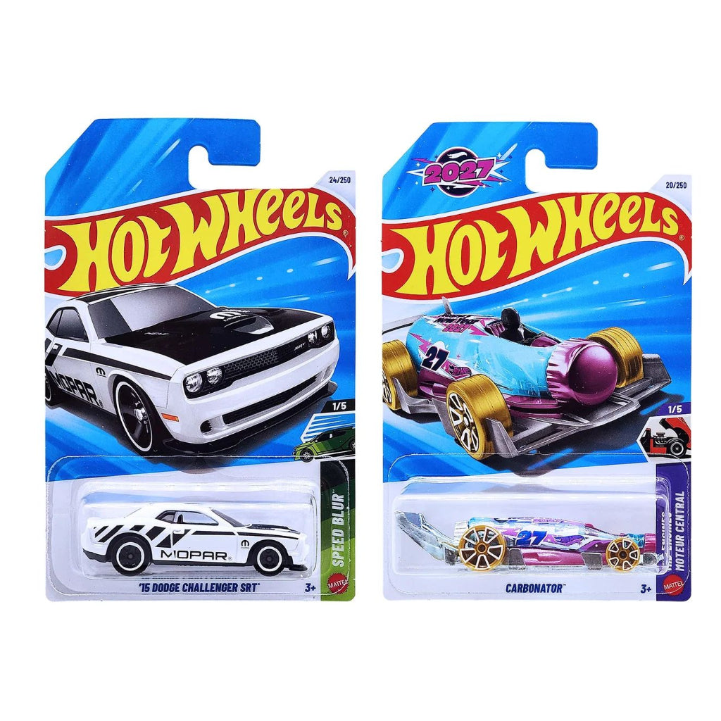 Hot Wheels '15 Dodge Challenger SRT and Carbonator
