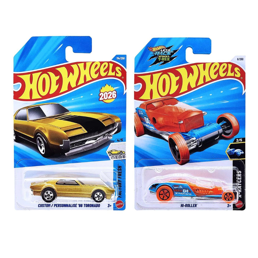 Hot Wheels Custom / Personnalise '66 Toronado and Hi-Roller