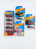 Hot Wheels Ferrari 5 Car Set, Eggshelleracer, Pass N Go  And Tooned Volkswagen Golf MK1