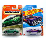 Matchbox 2024 Audi RS 5 Sportback and Hot Wheels '68 Mercury Cougar
