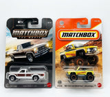 Matchbox 1986 Ford F- 150 and  MBX Field Car Convertible