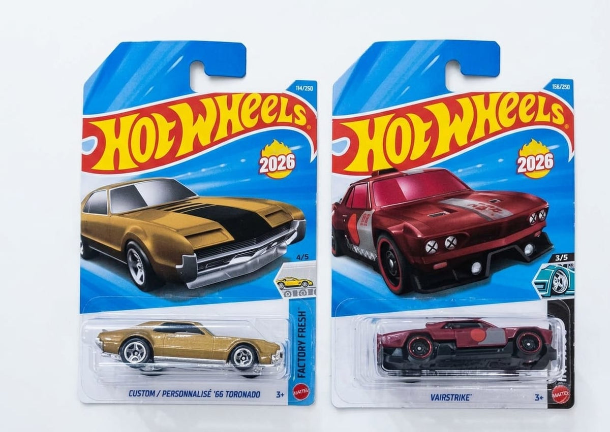 Hot Wheels Custom / Personnalise '66 Toronado and Vairstrike