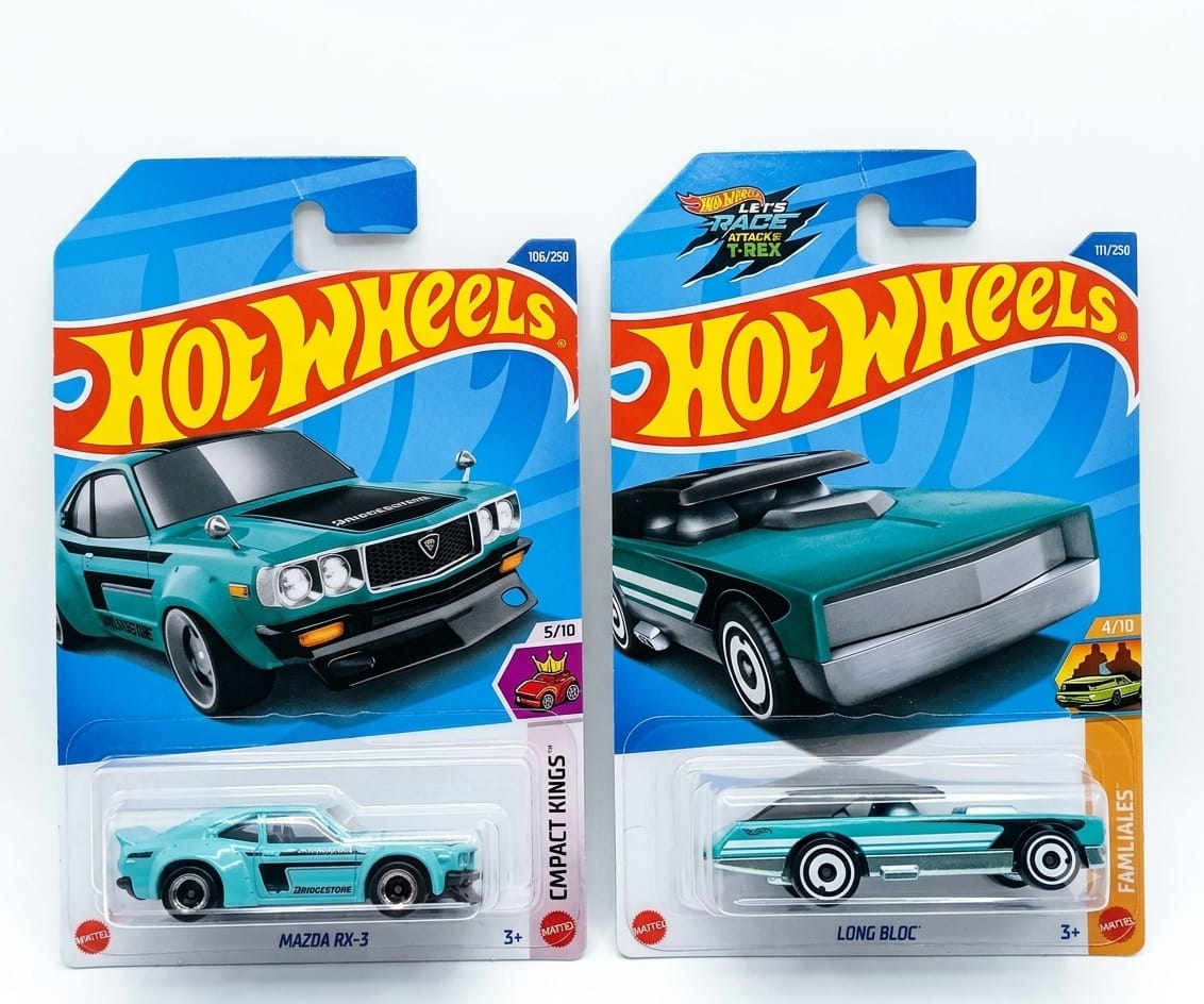 Hot Wheels Mazda RX-3 And Long Bloc