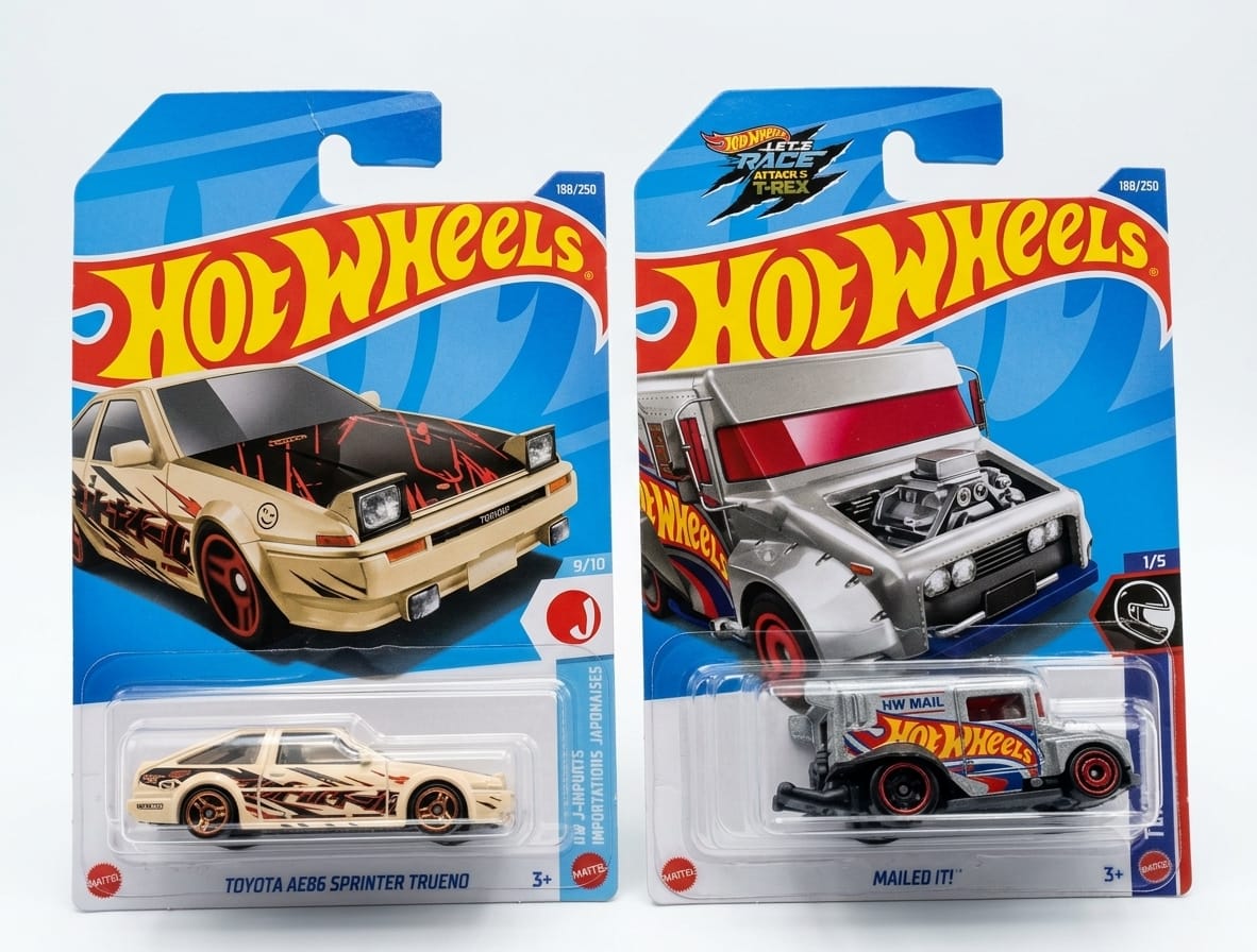 Hot Wheels Toyota AE86 Sprinter Trueno And Mailed IT!