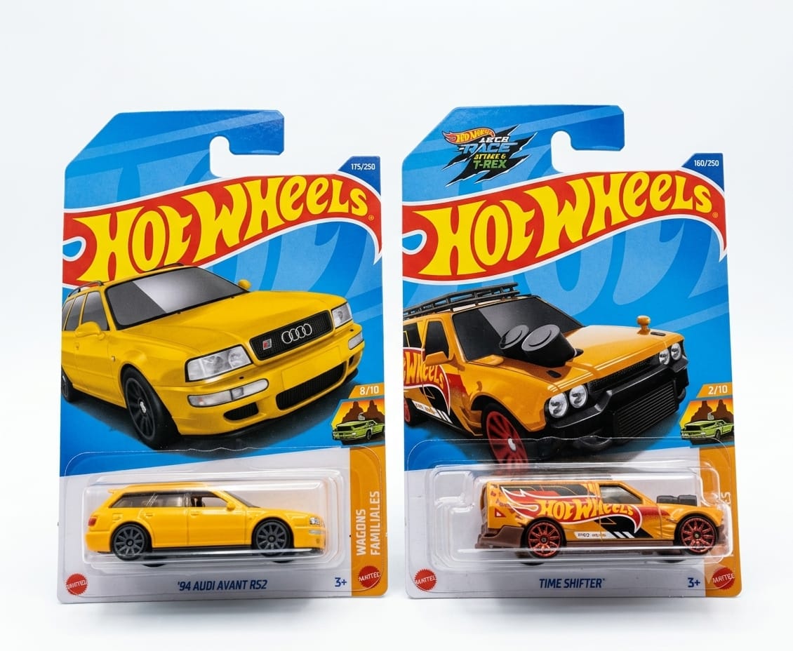 Hot Wheels 94 Audi Avant RS2 And Time Shifter