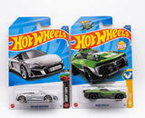 Hot Wheels 2019 Audi R8 Spyder and Ridge Crest GT