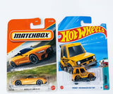 Matchbox Mercedes AMG SL 63 and Hot Wheels Tooned Volkswagen Golf MK1
