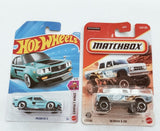 Hot Wheels Mazda RX-3 And 68 Dodge D-200