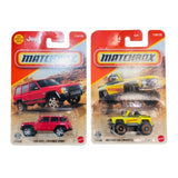Matchbox 1994 Jeep Cherokee Sport And MBX Field Car Convertible