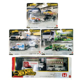 Hot Wheels Team Transport Set of 3 And 2025 Real Riders - Honda
