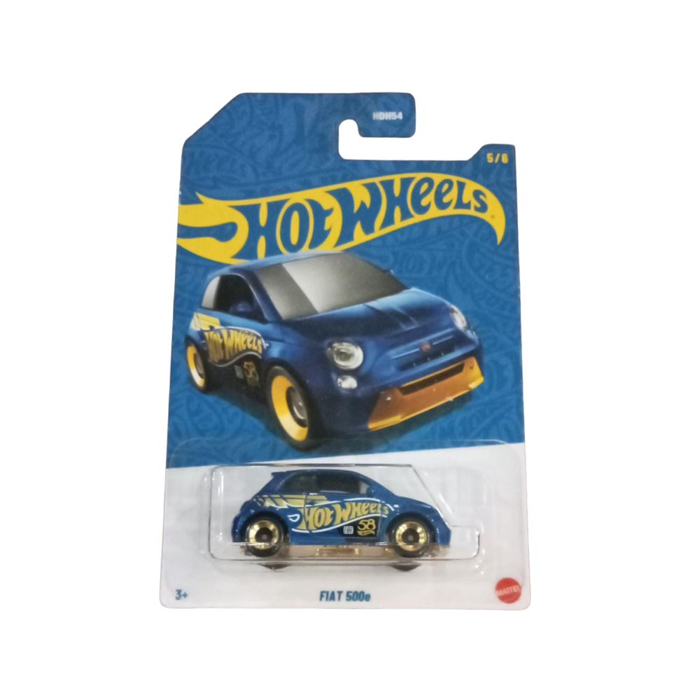 Hot Wheels Pearl & Chrome Fiat 500e