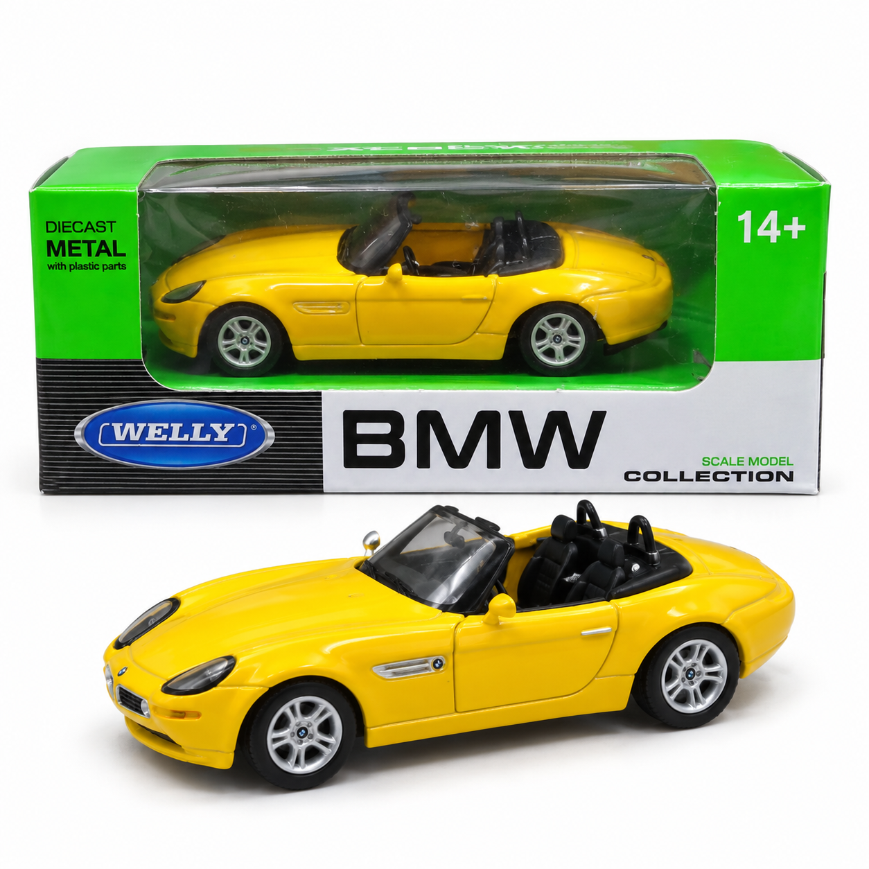 Welly: BMW Z8 - Yellow