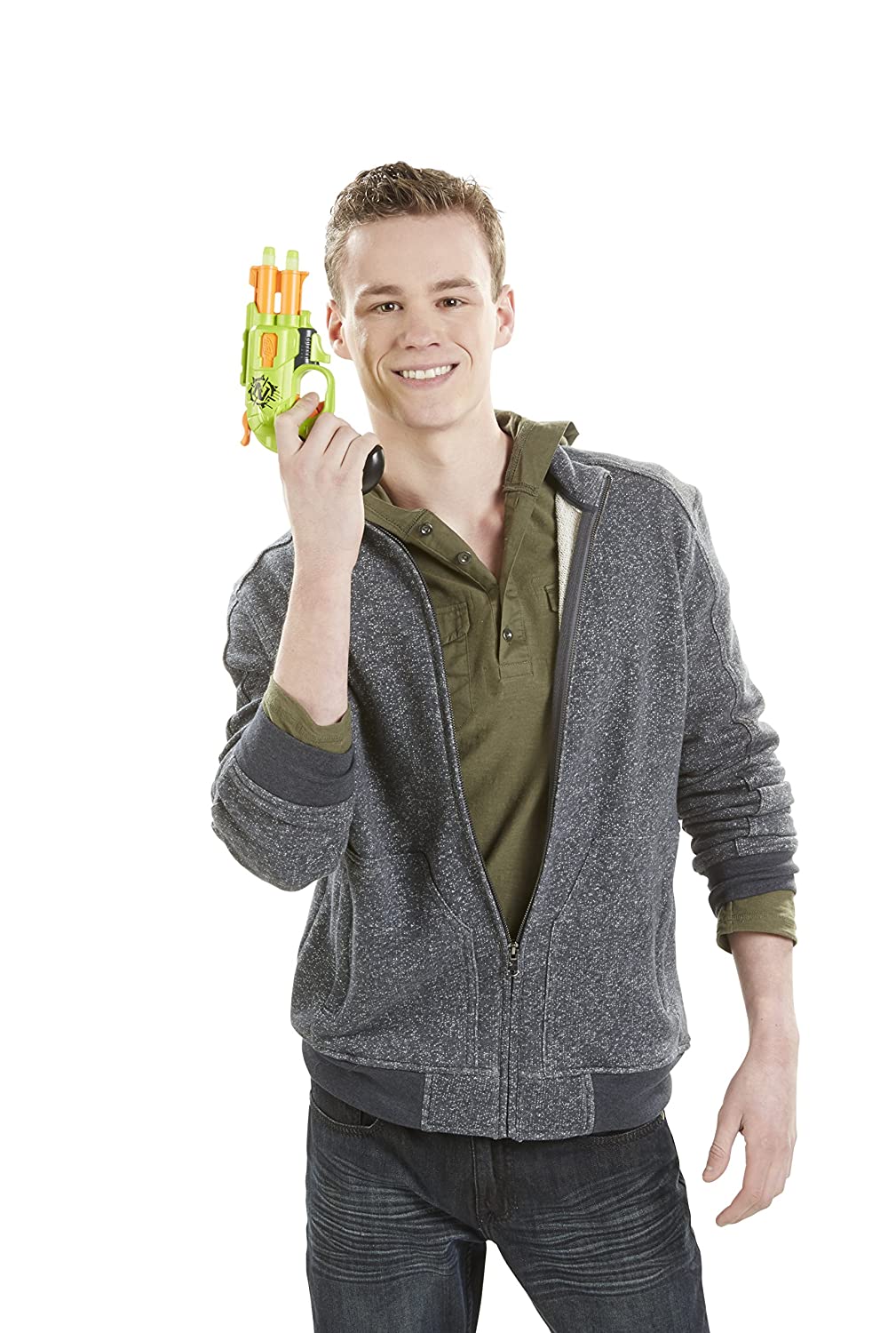 NERF Zombie Strike Blaster Gun