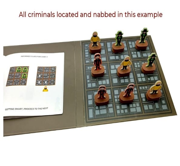 Toykraft Ace Detective - Junior Edition - Logic based board Game