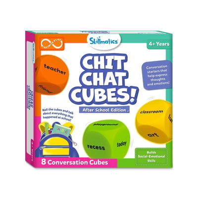 Skillmatics Chit Chat Cubes: After School Edition