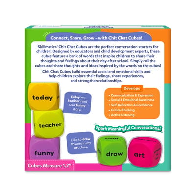 Skillmatics Chit Chat Cubes: After School Edition