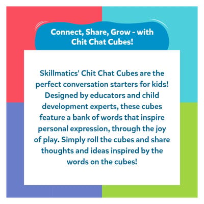 Skillmatics Chit Chat Cubes: After School Edition