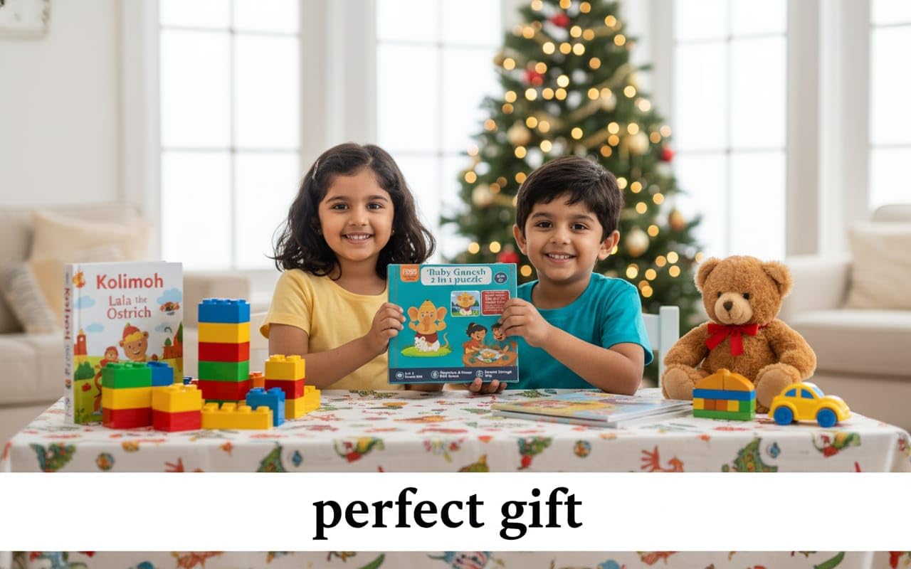 Modi Toys Baby Ganesh 2 in 1 Puzzle Set