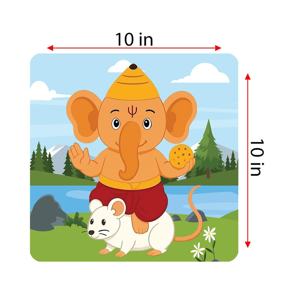 Modi Toys Baby Ganesh 2 in 1 Puzzle Set