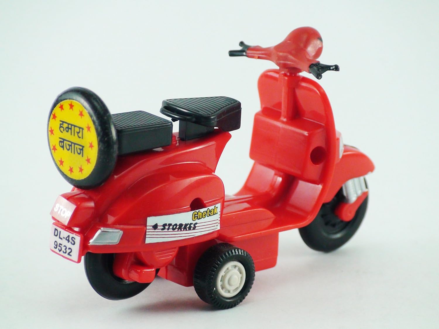 Centy Toys Fun Wheels Baby Chetak Scooter Red