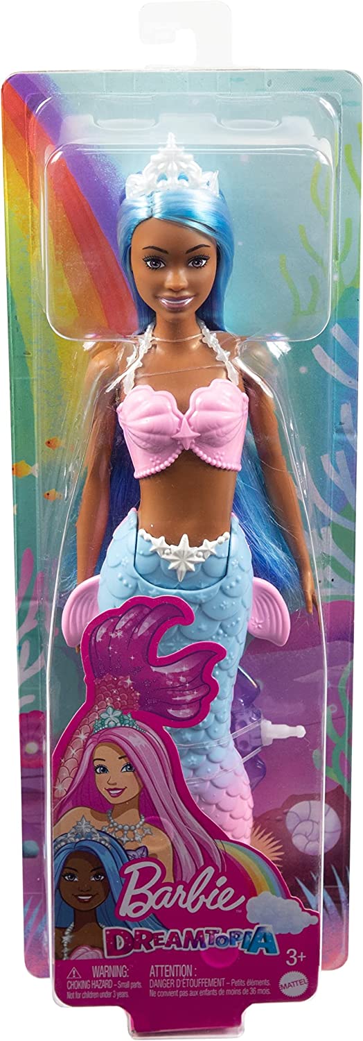 Barbie Dreamtopia Mermaid Doll With Blue Hair