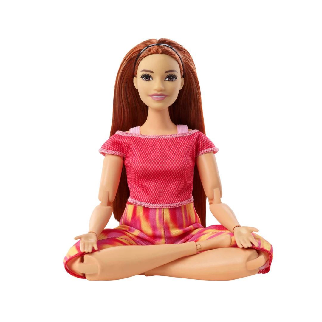 Barbie Made to Move Doll, Pink