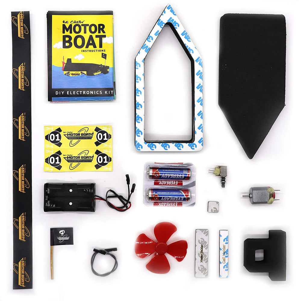Becre8v Motor Boat DIY Kit